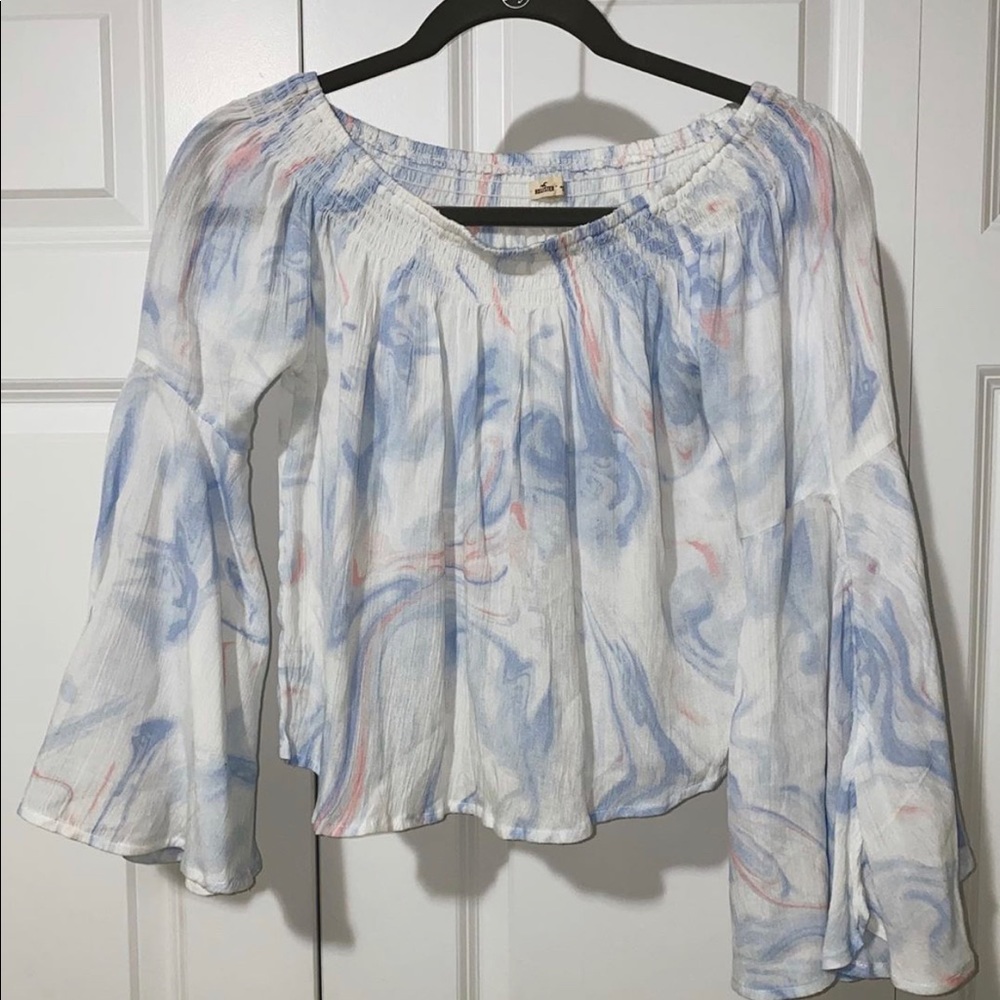 Hollister off the shoulder top